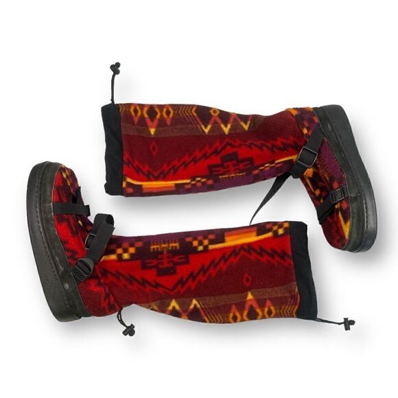 Taiga Aztec Cloth Knee High Snow Boots Size 42 - Picture 4 of 11